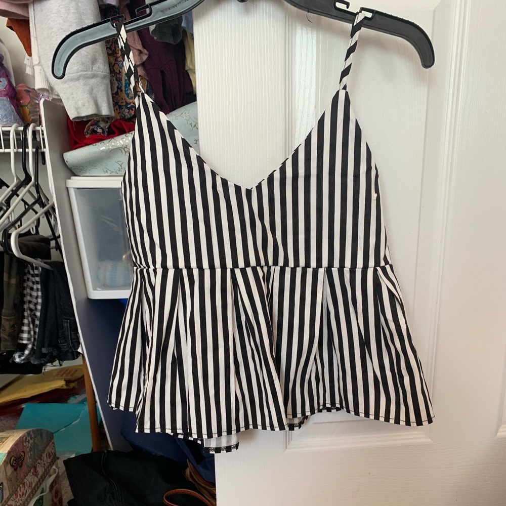Boutique NWOT Peplum Tank